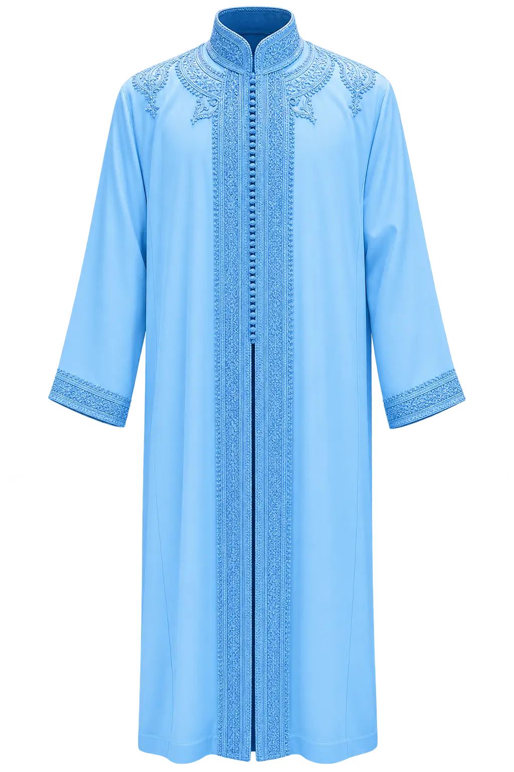 Jabadour Bleu Ciel Brodé